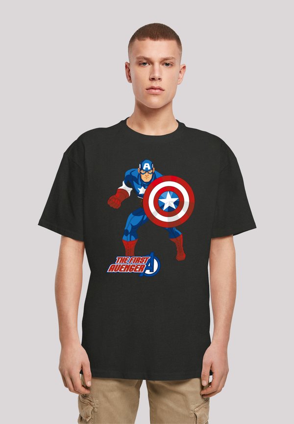 MARVEL AVENGERS CAPTAIN AMERICA THE FIRST AVENGER COLOR - T-Shirt print