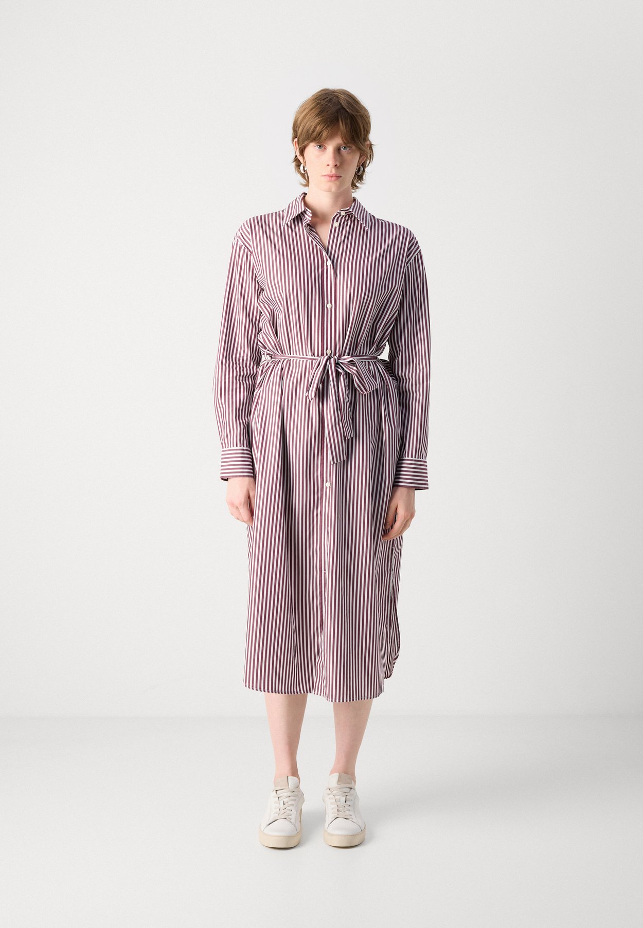 BELTED CLASSIC SHIRT DRESS