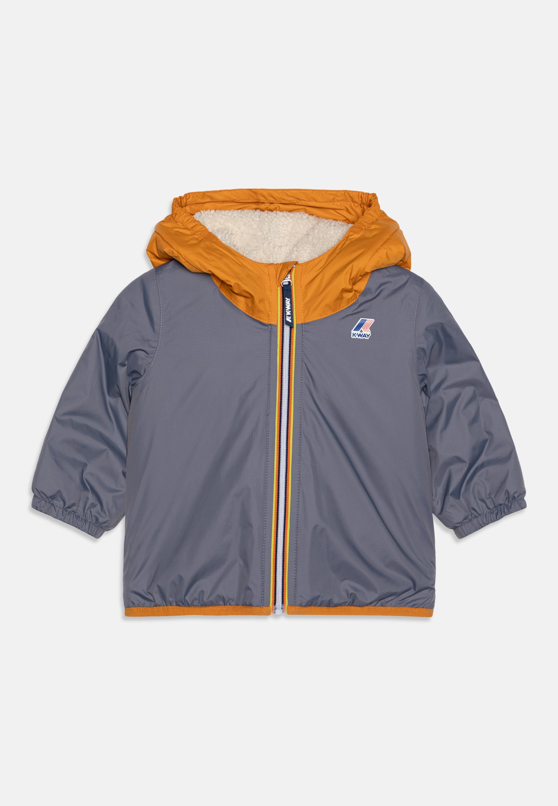 Nylon Giacca K Way Con Pelliccia Interna Jackets Bambino/a LE VRAI