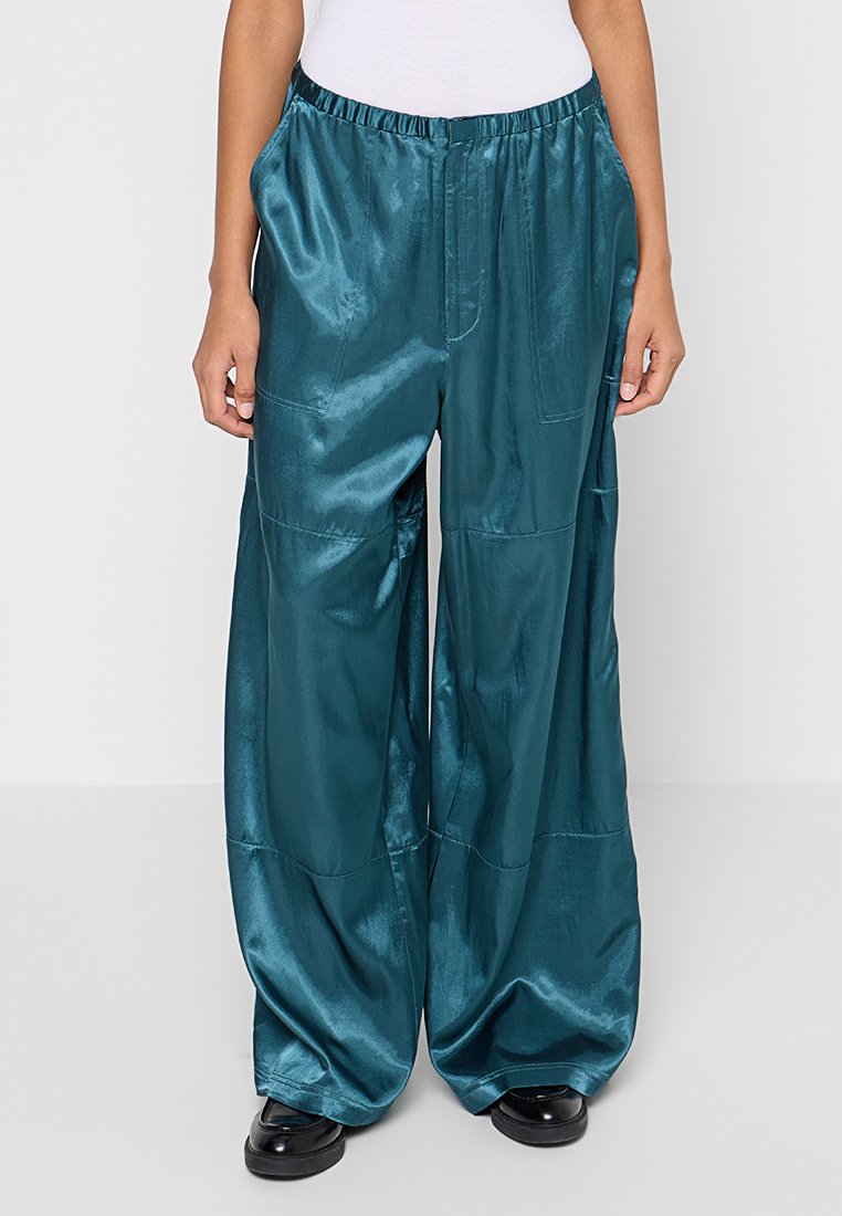 closed Broek blauw