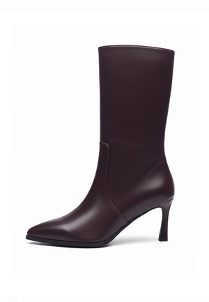 Bottines - dark bordeaux