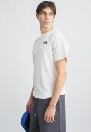 HALF DOME PHOTO REGULAR SHORT SLEEVE TEE GRAPHIC - Nyomott mintás póló - white