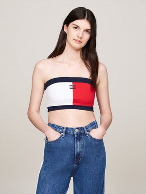 Tommy Jeans Top - white multi