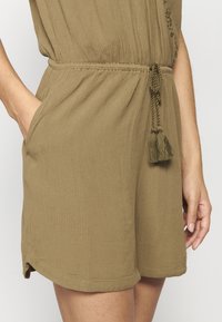 Koroshi SHORT SLEEVE - Overal - kaki   khaki