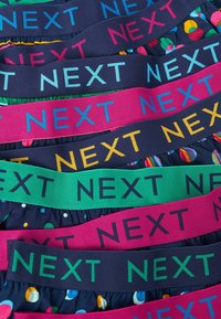 Next TEN PACK - Boxershorts - navy blue spot stripe