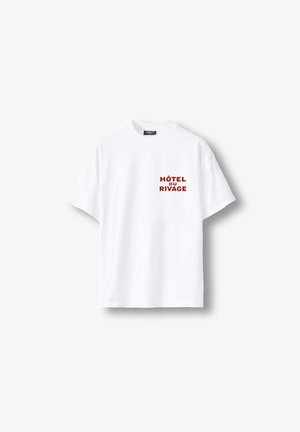 Burocs, OVERSIZE HOTEL EMBLEM - Triko s potiskem - white