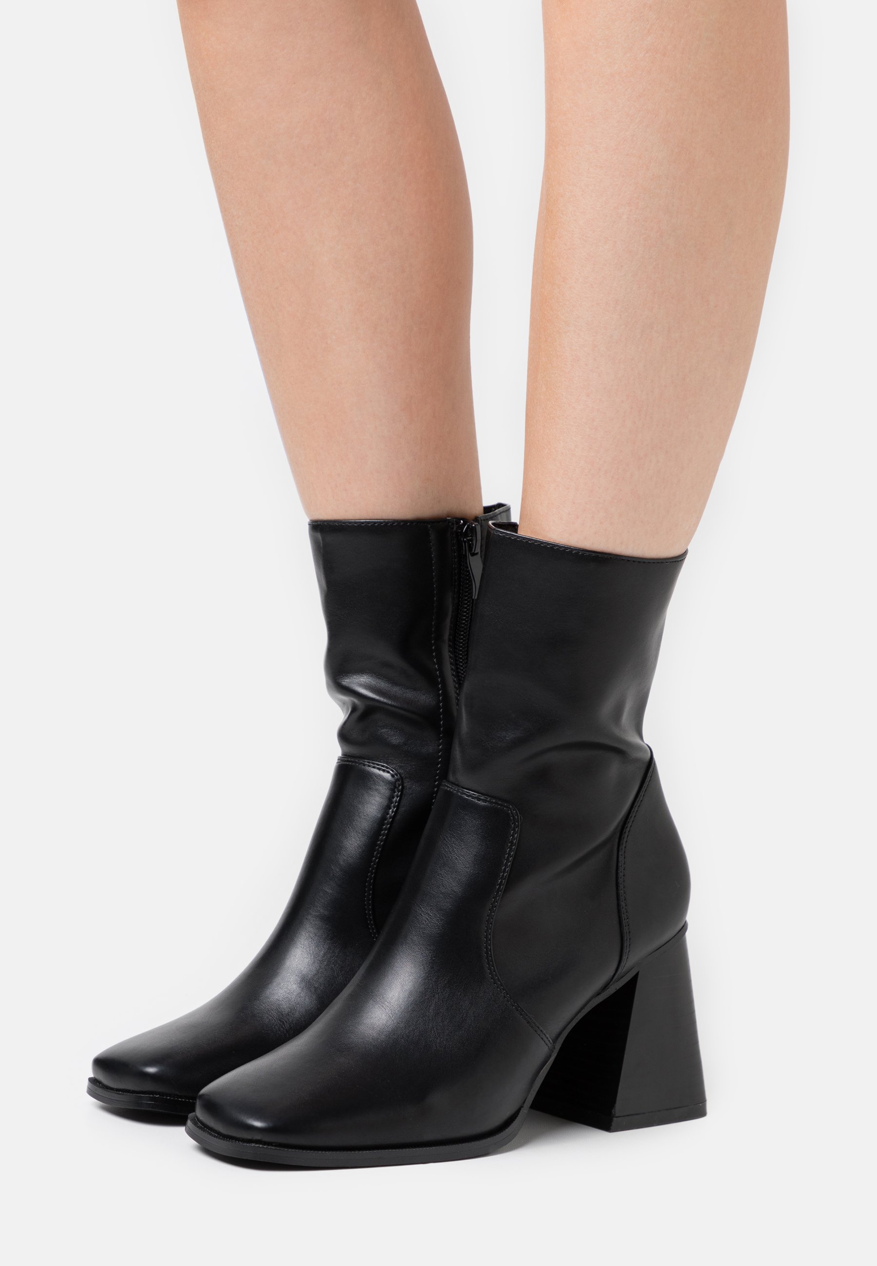 Koi Footwear VEGAN - Enkellaarsjes met hoge hak - black/Zwart - Zalando.nl