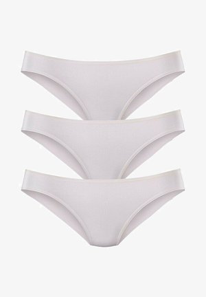LASCANA, 3 PACK - Briefs - weiß
