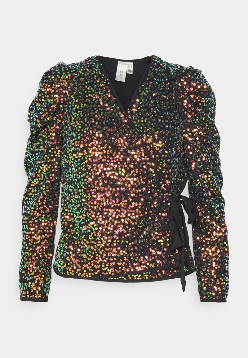 YAS Petite Blouse zwart YAS Petite Blouse zwart