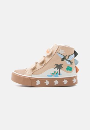 Baskets montantes - taupe