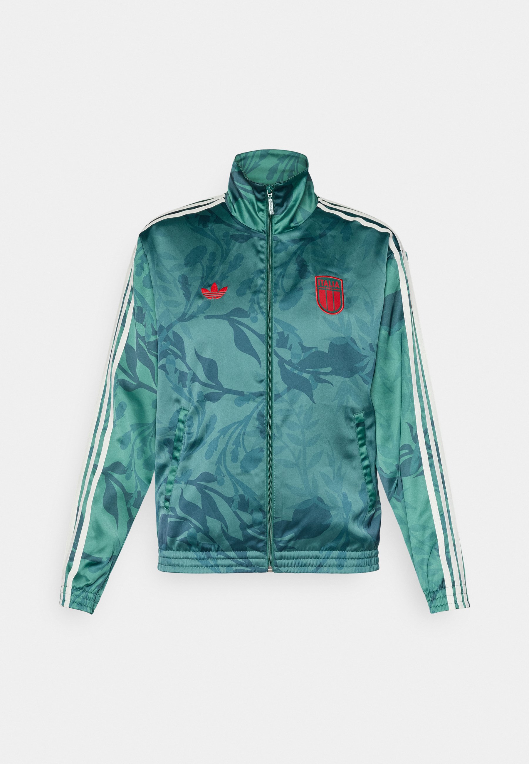adidas Originals ITALY TRACK TOP - Oblečení národního týmu - tech forest