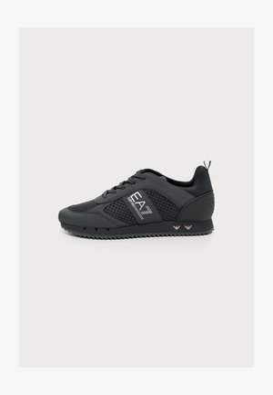 EA7 Emporio Armani, UNISEX - Matalavartiset tennarit - triple asphalt/silver coloured