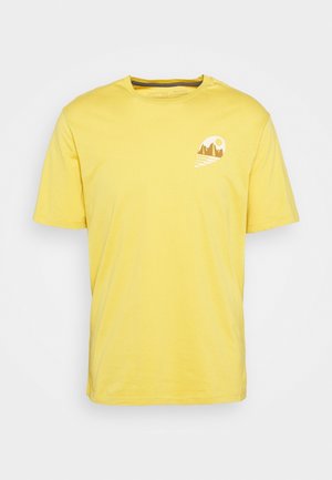 Printtipaita - yellow