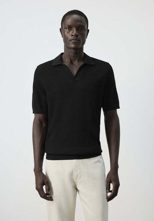 Mango, ADULT - Polo - black
