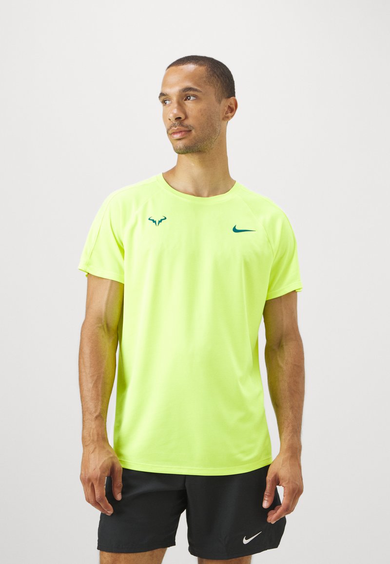 Nike Performance RAFA CHALLENGER - Sportiniai marškinėliai trumpomis rankovėmis - volt geode teal