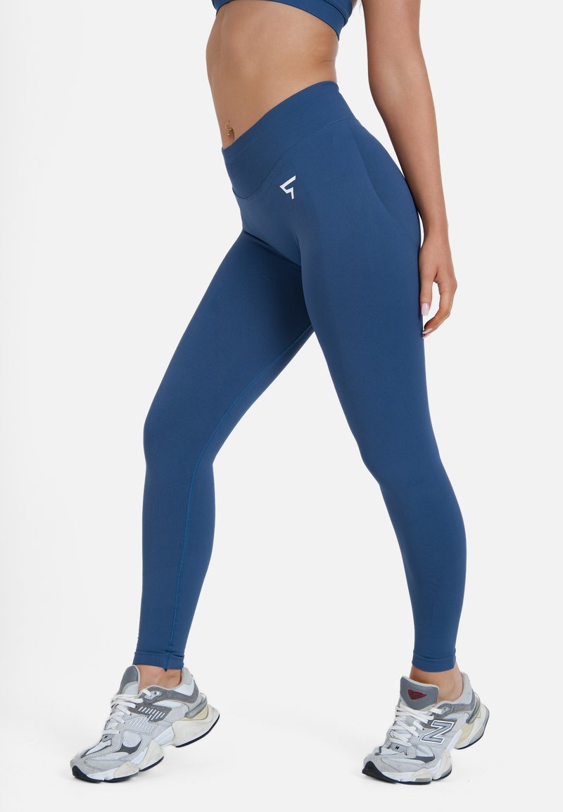 SQUATPROOF EVE SEAMLESS - Tajice - blue grey