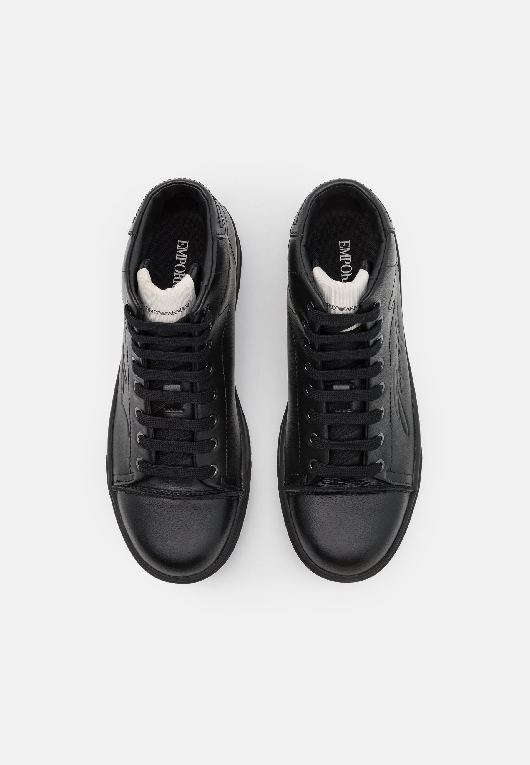 armani high top trainers