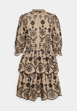 Bruuns Bazaar Skjortklänning - sand