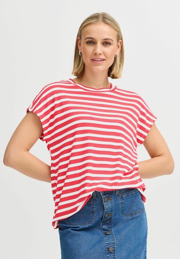 FRCANO - Print T-shirt - teaberry mix