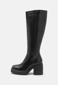 Zign LEATHER  - High heeled boots - black