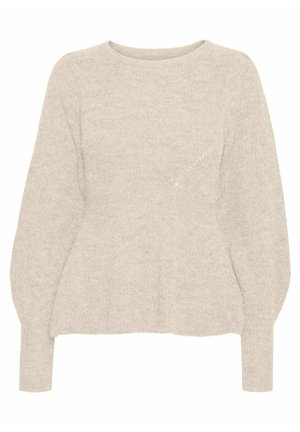 Vero Moda VMFLAVOUR PEPLUM  - Pulover - birch