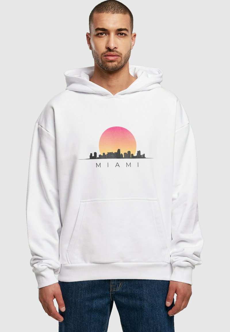 Merchcode MIAMI  - Hættetrøje - white