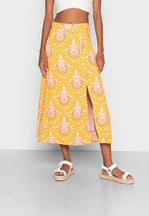 Bleistiftrock - yellow