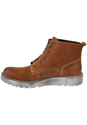 COOPER - Schnürstiefelette - rost kombi