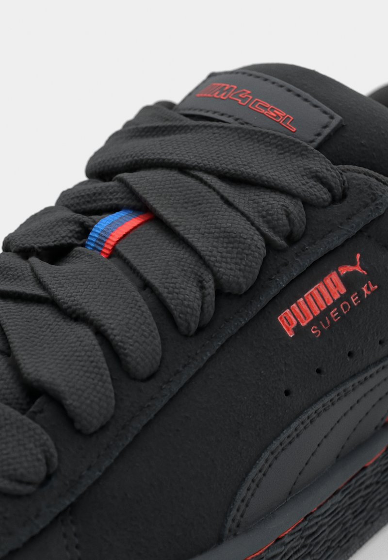 Puma BMW UNISEX - Skate shoes - black/pop red/black - Zalando