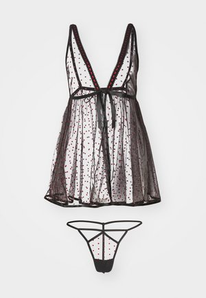 THE MESMERISING  BABYDOLL - Pijama - black