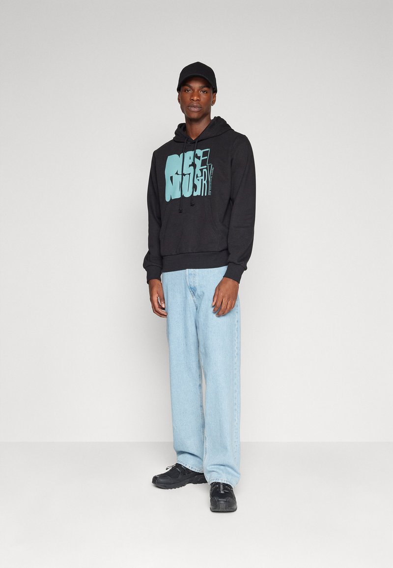 Diesel GINN UNISEX - Sweatshirt - black/noir - ZALANDO.FR