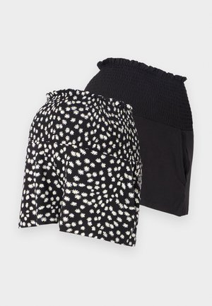 2 PACK - Donji dijelovi trenirke - black