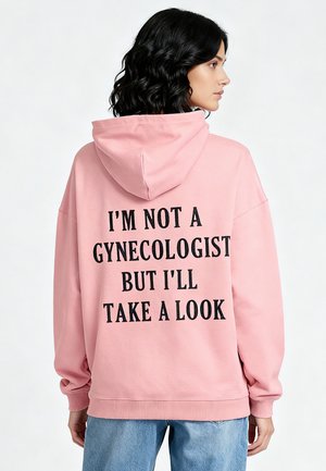 Felpa con cappuccio - pink