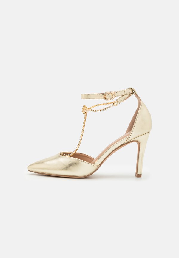 High heels - gold