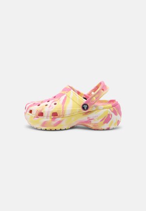 CLASSIC PLATFORM MARBLED - Sandaler - pink lemonade/multi