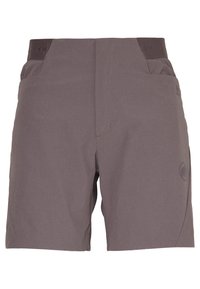 Herrshorts i en dämpad lila färg, tillverkade av ett lätt tyg. Har två fickor och en logodetalj på midjebandet.