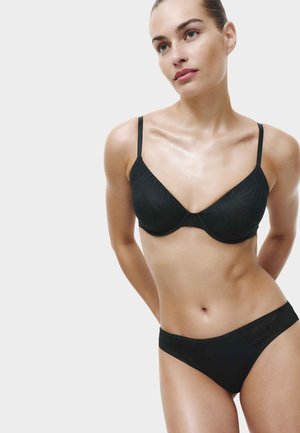 Marks & Spencer, 2 PACK  - Brazilian-trusser - black