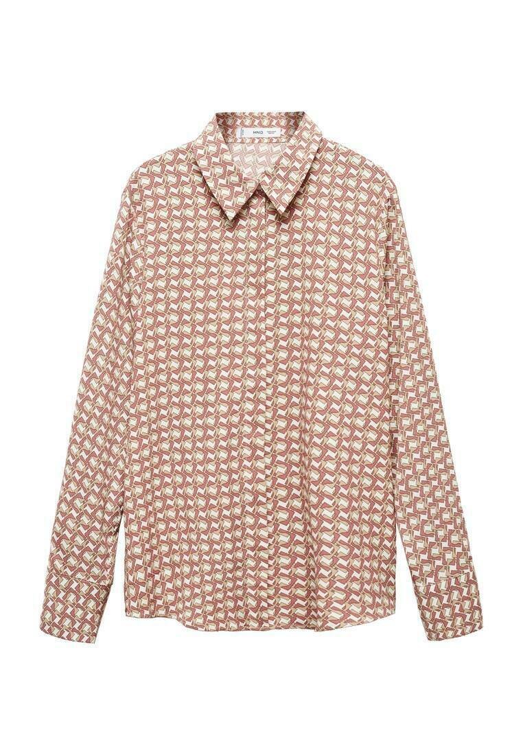 Mango Overhemdblouse oranje