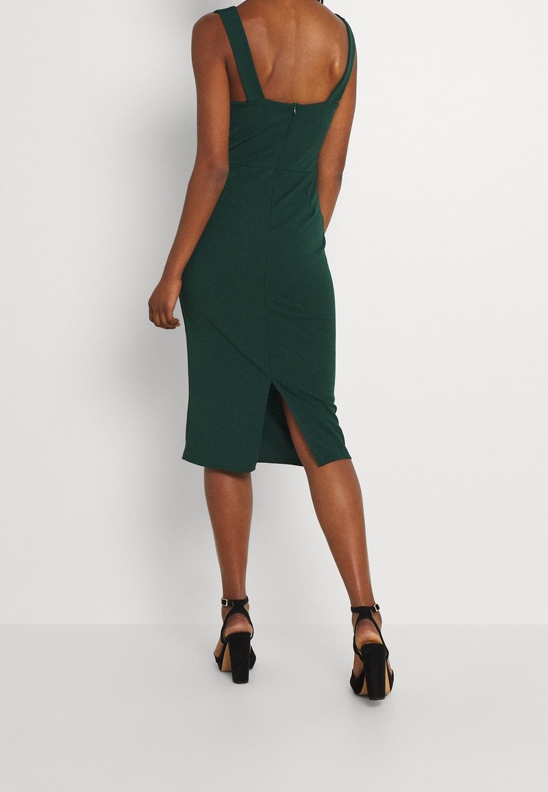 WAL G. Shift dress - dark green - (Pre-owned) - Zalando.ie