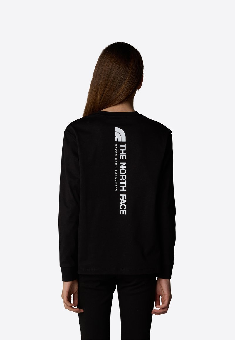 T-shirt, découpe, classic, col montant, manches longues, chiné