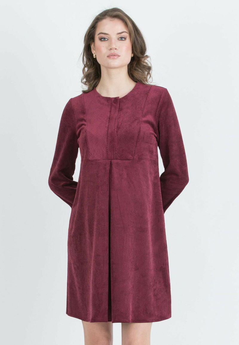 Attesa Maternity Freizeitkleid - bordeaux