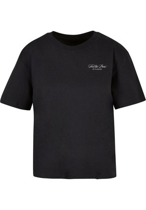 Mister Tee, FEEL THE PAIN  - T-Shirt print - black
