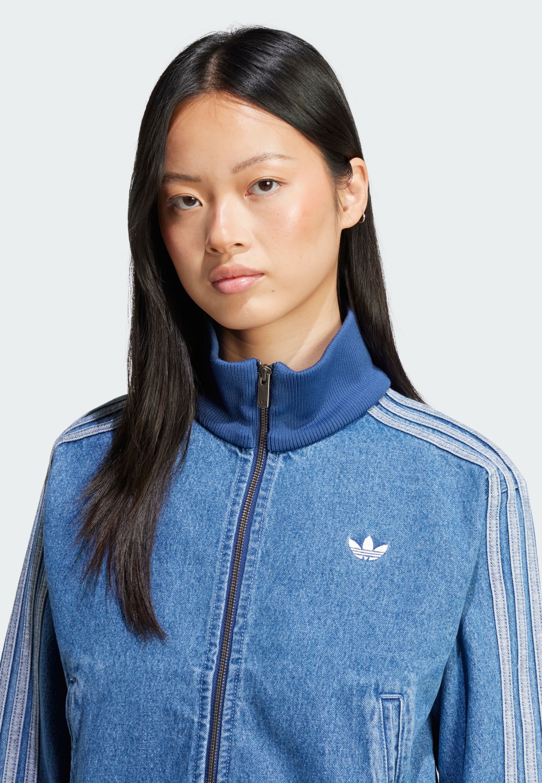 adidas Originals ADICOLOR DENIM TRACK - Trainingsjacke - indigo