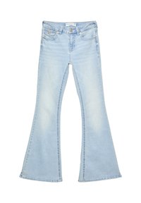 Flared-farkut - raw denim
