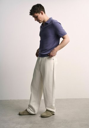 THE SET, REGULAR FIT - 2 PACK DENIM BAGGY JEANS - Džínsy baggy - blue ecru