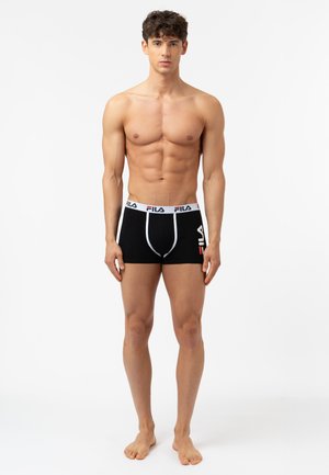 Fila, BOXER 3 PACK - Trunks - black/grey/navy