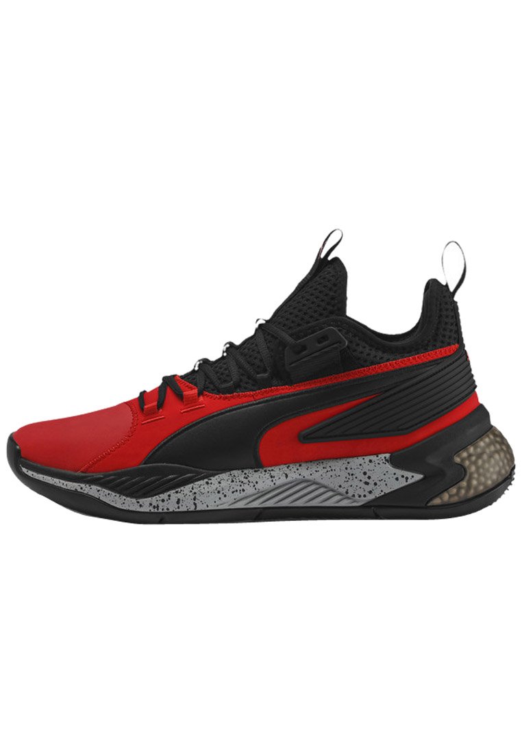 red puma basketball shoes