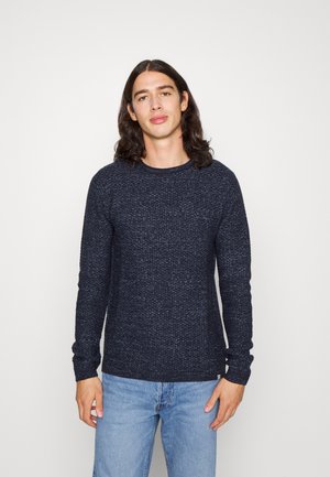 JJEDAMIAN CREW NECK - Maglione - navy blazer