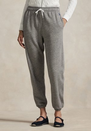 LIGHTWEIGHT FLEECE DRAWSTRING SWEATPANT - Παντελόνι φόρμας - dark vintage heather