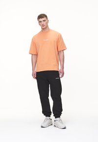 Pegador COLNE LOGO TEE - Marškinėliai su spaudiniu - washed apricot